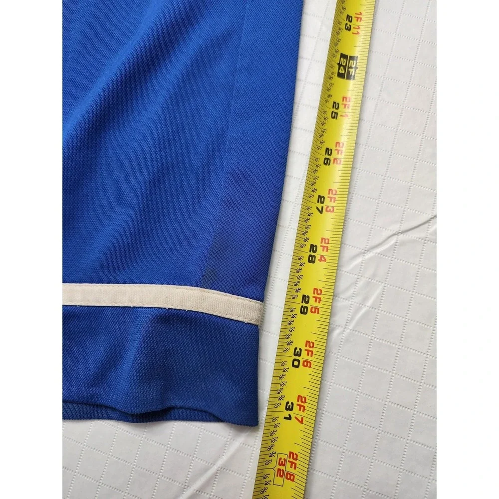 Nike Dri-Fit Track Pants Mens XL Royal Blue Warm Up Athletic‎ Zip Hem 418638-494